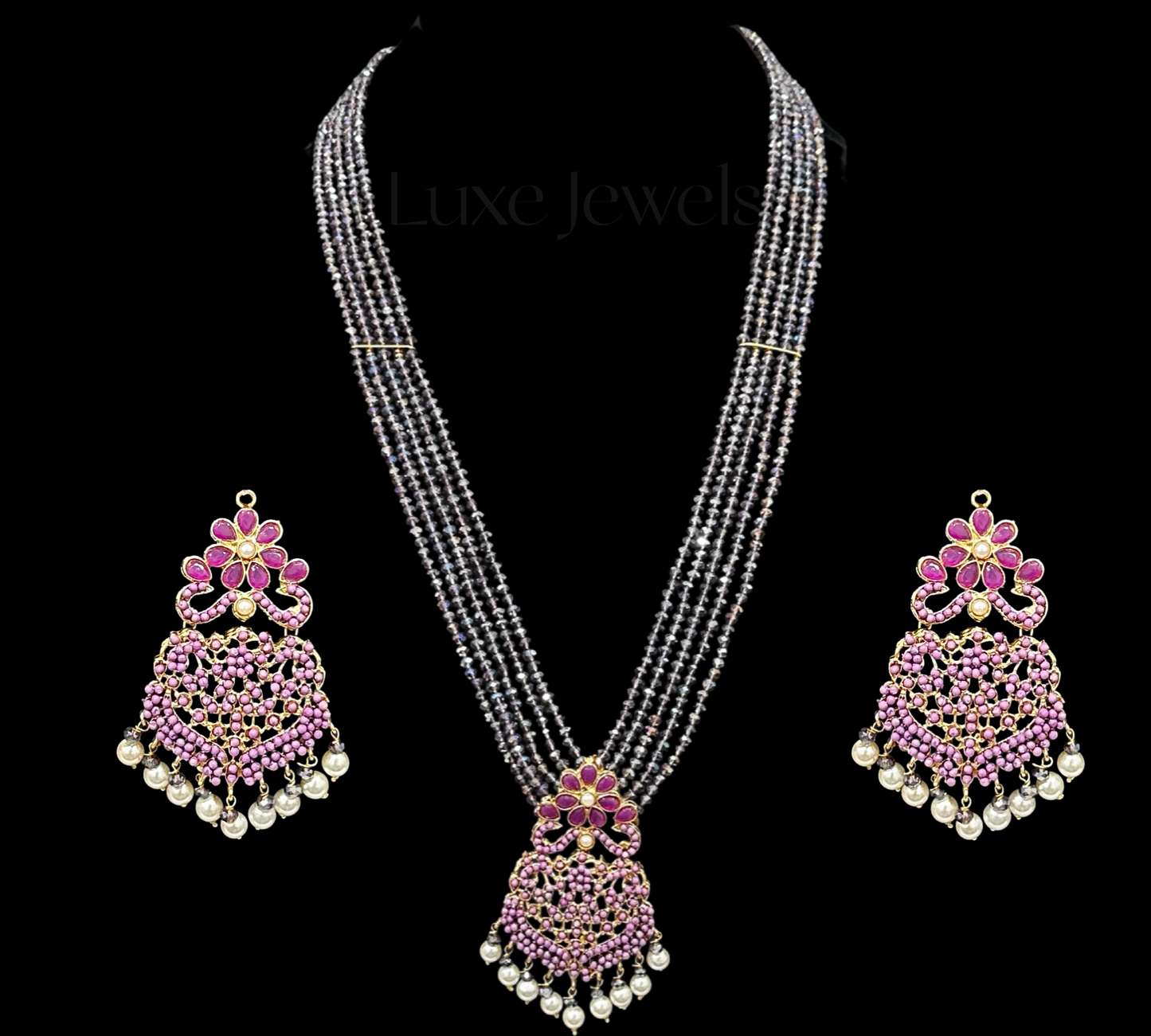 Faaria Mala Set Purple