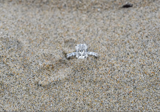 Lost Ring Found On Beach