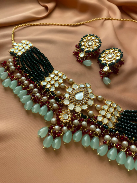 Gehna Necklace Set - Multi