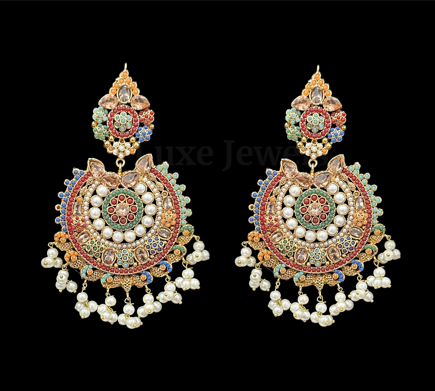 Zimal Earrings - Champagne