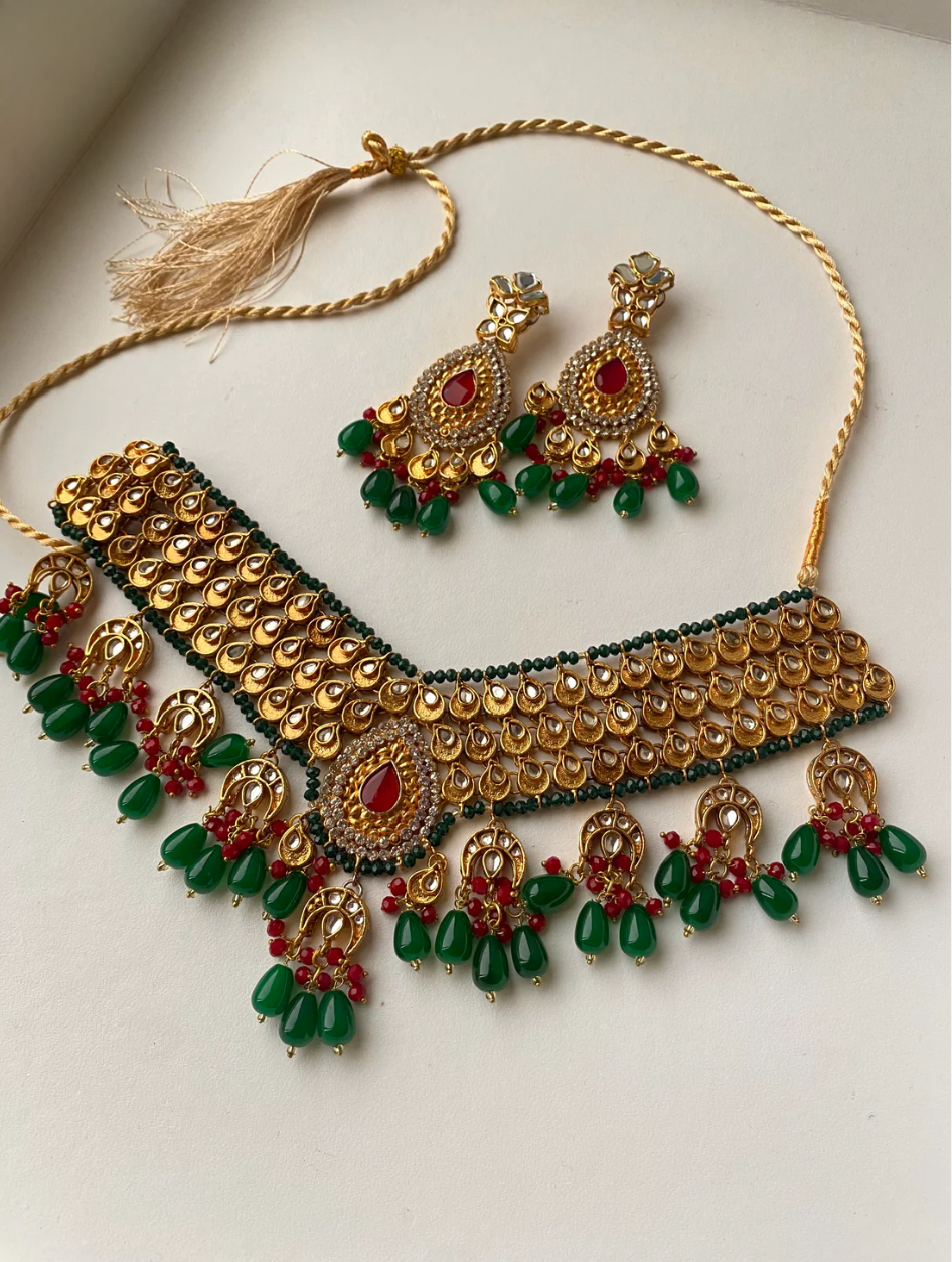 Meena Necklace Set