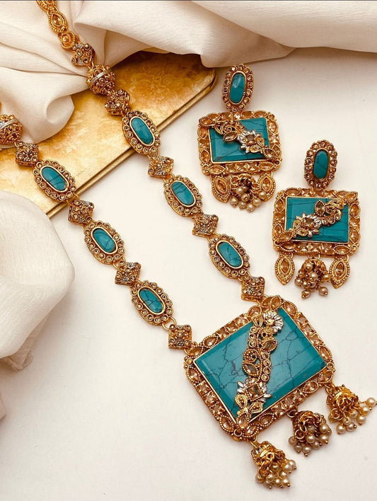 Mehr Mala Set - Turquoise