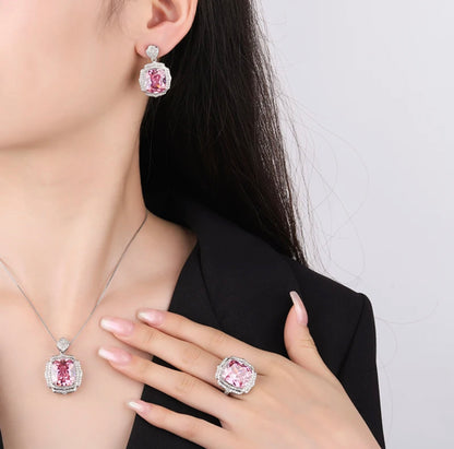 Eternity Set - Pink Sapphire