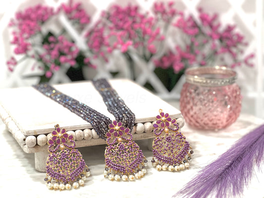 Faaria Mala Set Purple