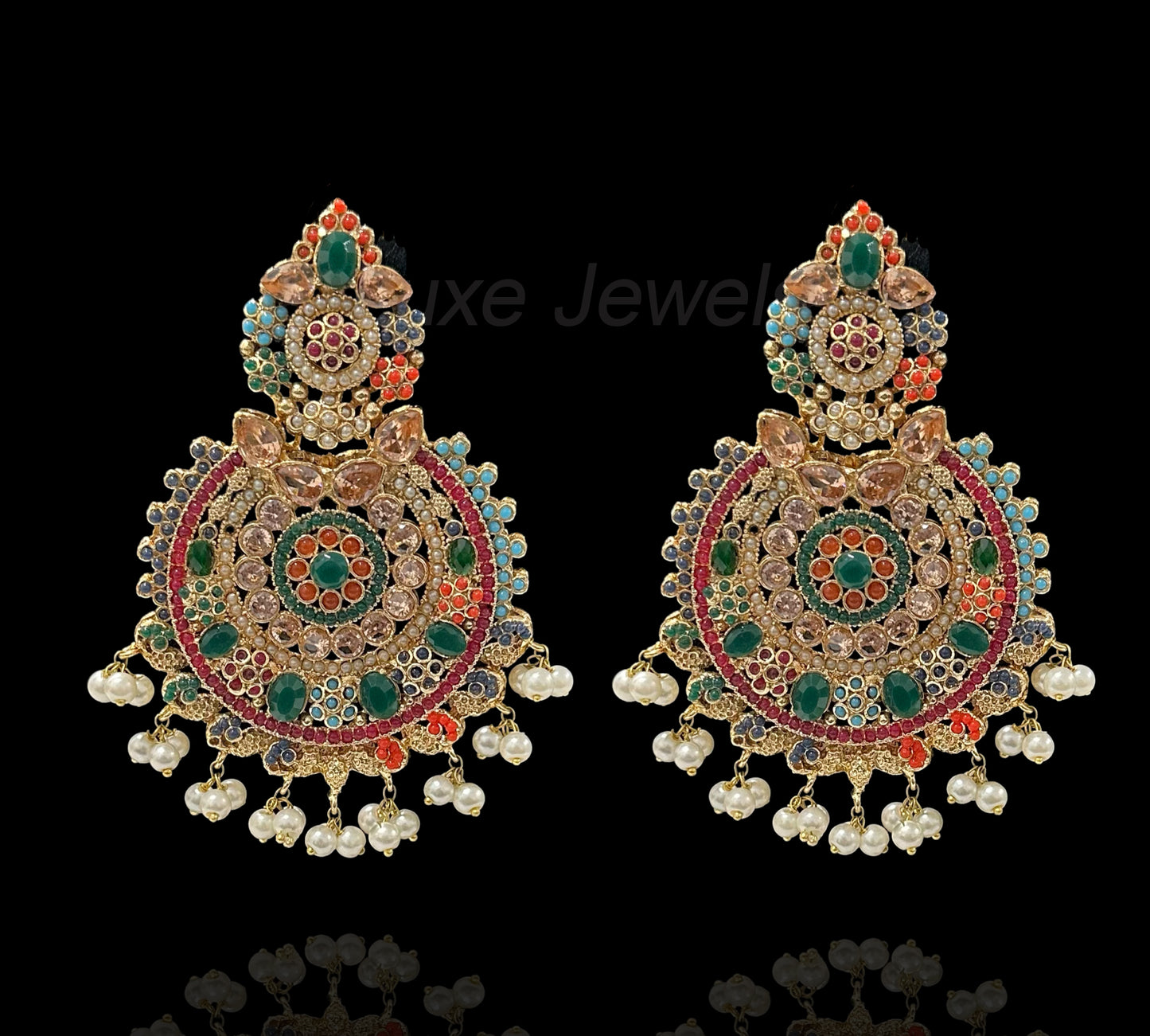 Amirah Earrings Green