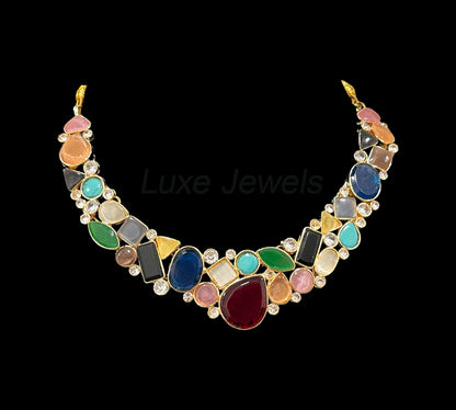 Maya Necklace Set Multicolor