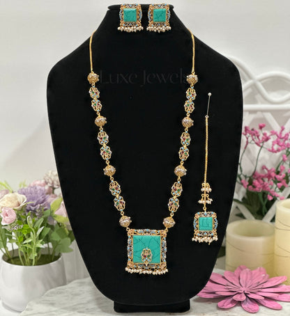 Mishal Mala Set Turquoise