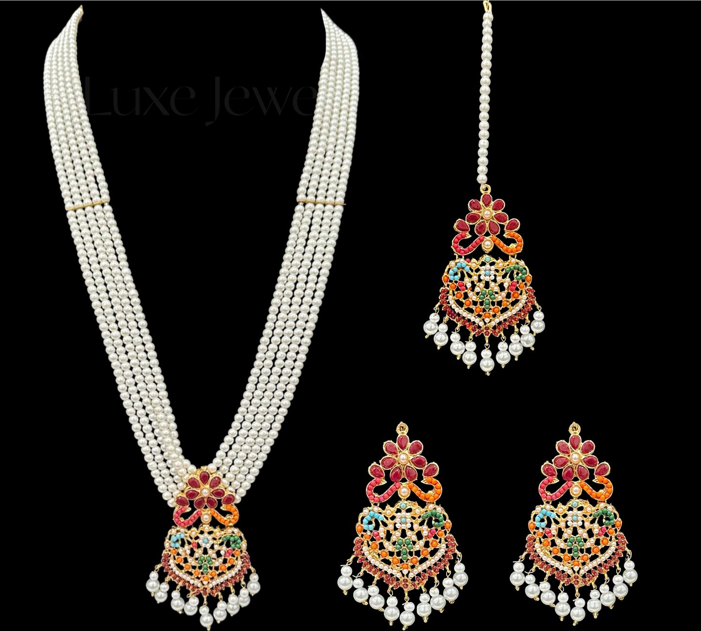 Faaria Mala Set Multicolor