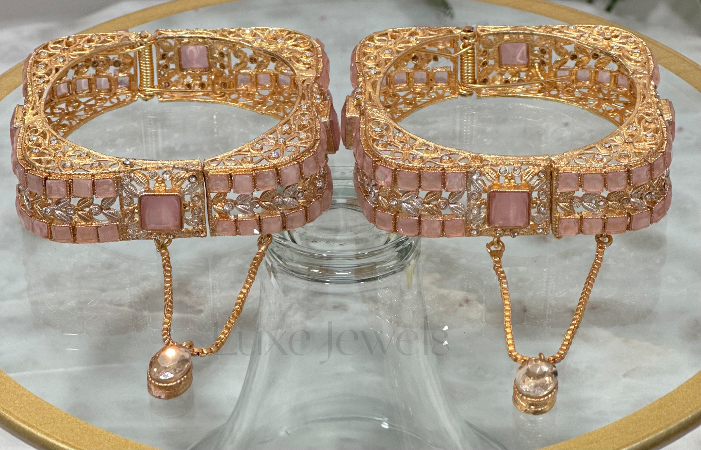 Malaika Bangles Pink