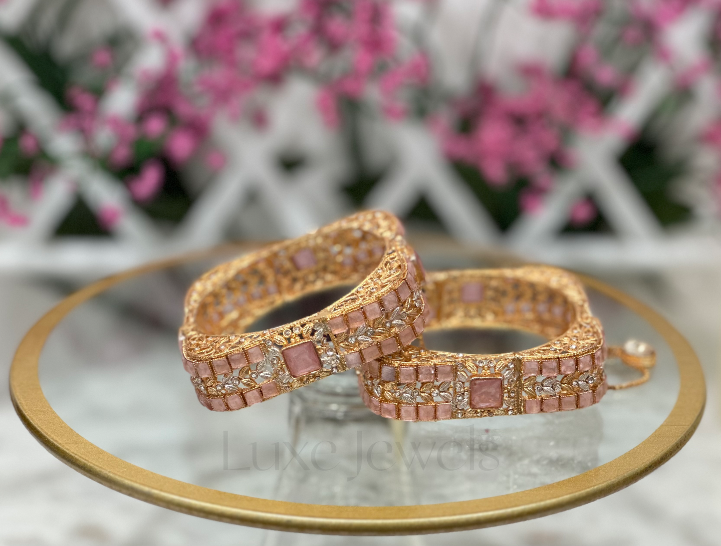 Malaika Bangles Pink