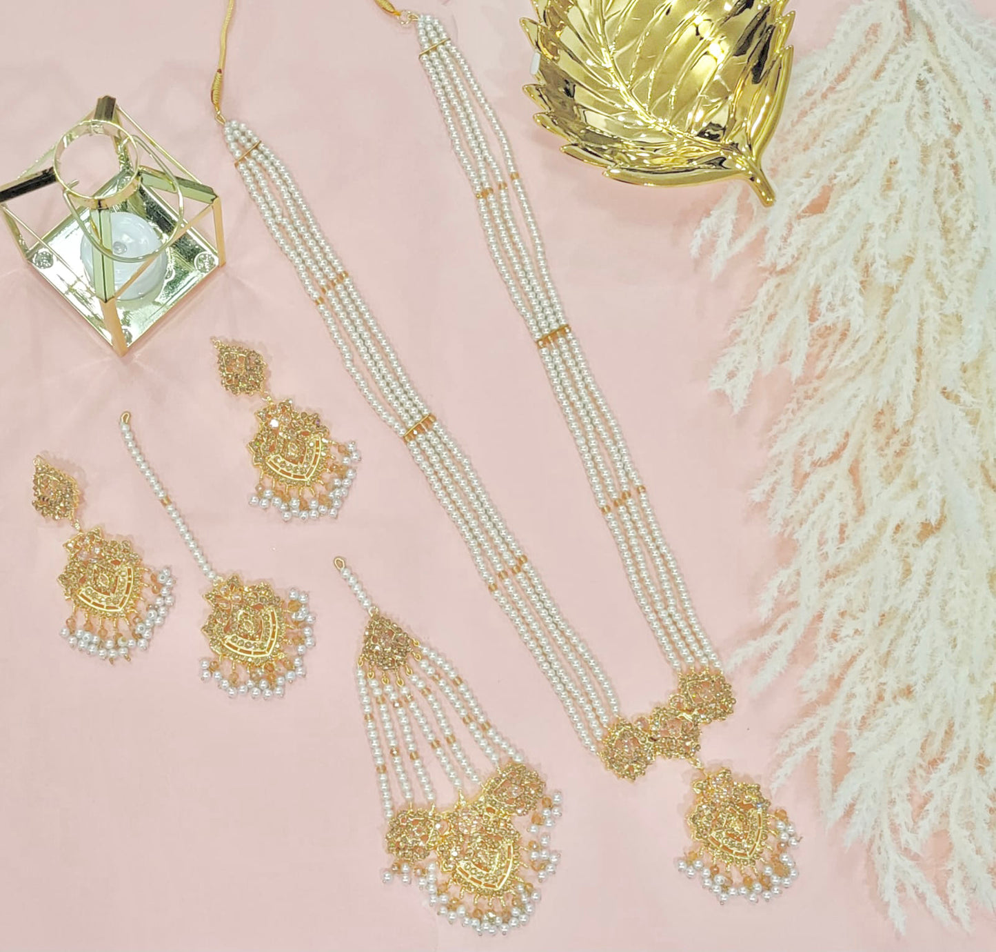 Manaal Mala Set Gold